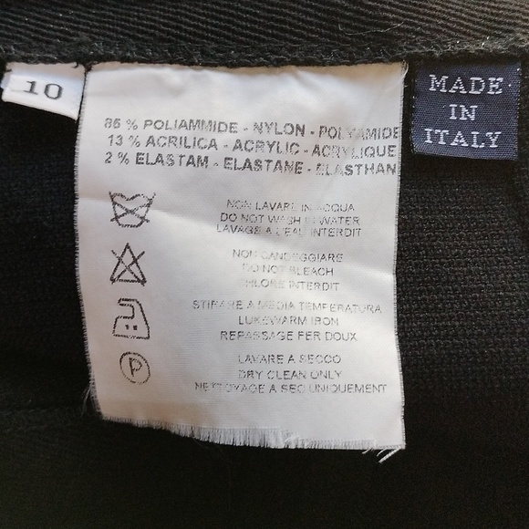 F. by Faconnable pleated stretch dress pants size 10 - Picture 15 of 16